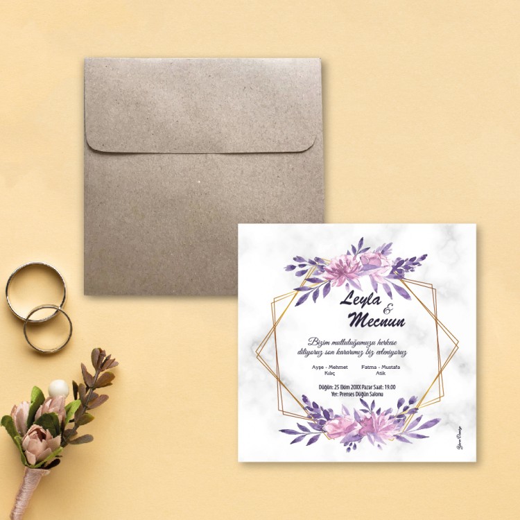 Beren Kare Davetiye 1822 - Detay Görseli 2